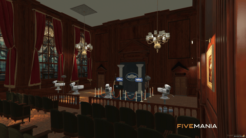 FIVEM Townhall V2 | Grand Government Building MLO | Interior & Exterior | Courtroom & Offices | Add-On | Optimized | Fivem Ready | High Quality — image 14
