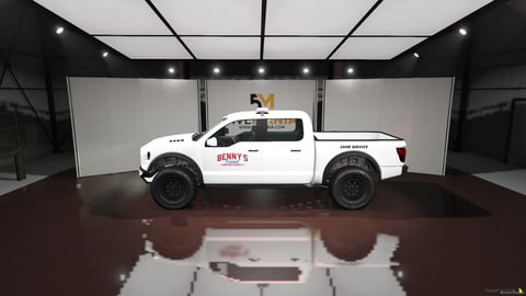 FIVEM Ford F-150 Raptor | Lore Friendly Off-Road Pickup Truck | Benny's Livery | Custom Suspension | Working Lights | Add-On | Optimized | Fivem Ready | High Quality, image 7