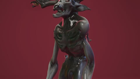 Wretchqueen | FiveM Female Ped | Horror Monster Character | Optimized & Fivem Ready [Add-On] cover