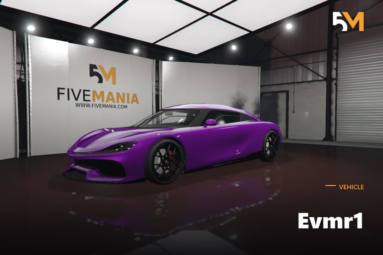 FIVEM Evmr1, Realistic Sports Car [Unbadged] Add-On