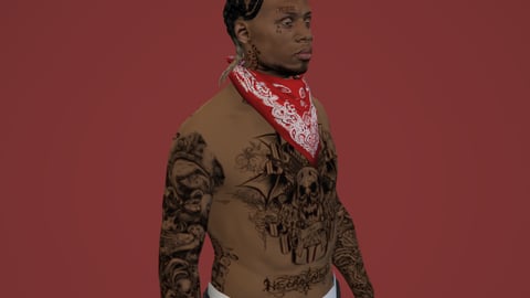 Rhodeey | Male Ped | Multiple Outfits | Optimized & Fivem Ready [Add-On] — image 3