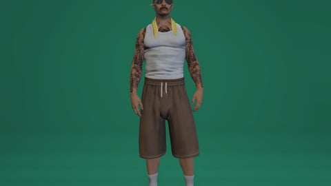 Mario | Male Ped | Multiple Outfits | Optimized & Fivem Ready [Add-On] — image 6