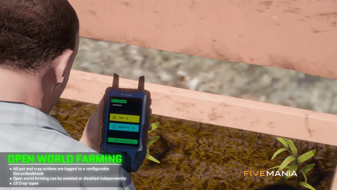 FIVEM Farming Job Script | Immersive Roleplay Activity | Group Job | Milking & Fence Repairs | Farm Health System | Open World Farming | Crop Growth | Add-On | Optimized | Fivem Ready | High Quality, image 11