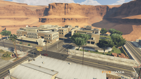 FIVEM Las Venturas Full Package | Massive City & Map Expansion | New Buildings | Interiors | Custom MLOs | Desert Environment | Add-On | Optimized | Fivem Ready | High Quality — image 24
