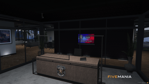 FIVEM Mission Row Police Department V2 | Enhanced Police Station MLO | Interior & Exterior | Modern Design | Detailed Offices | Garage | Add-On | Optimized | Fivem Ready | High Quality — image 33