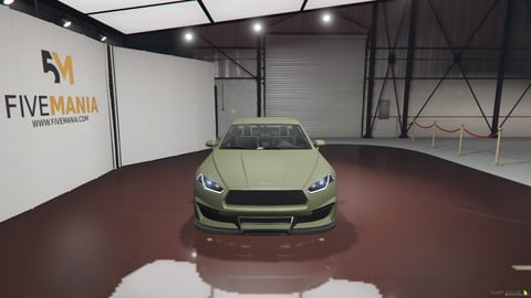 FIVEM Audi A5 Coupe | Realistic Sports Car [Unbadged] Add-On | Interior & Exterior | Working Lights | Realistic Handling | Optimized | Fivem Ready | High Quality, image 4