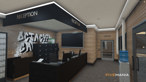 FIVEM Octavista Mechanic | Full-Service Garage MLO | Interior & Exterior | Car Wash | Office & Lounge | Vehicle Lifts | Add-On | Optimized | Fivem Ready | High Quality — image 12