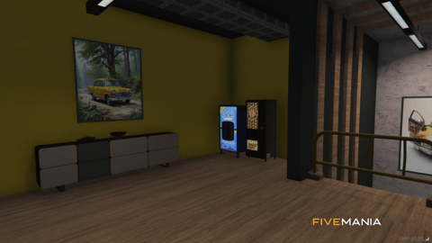 FIVEM Taxi Headquarters | Lore-Friendly Taxi Service MLO | Interior & Exterior | Reception Area | Offices | Classroom | Custom Props | Add-On | Optimized | Fivem Ready | High Quality — image 15
