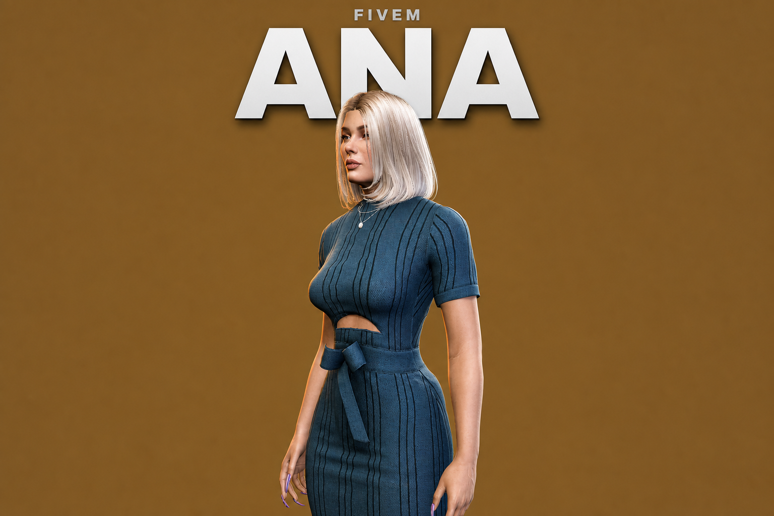 Ana | Female Ped | Multiple Outfits | Optimized & Fivem Ready [Add-On]