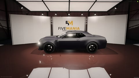 FIVEM 24demv1 | Realistic Sports Car [Unbadged] Add-On | Working Lights | Interior & Exterior | Optimized | Fivem Ready | High Quality — image 7