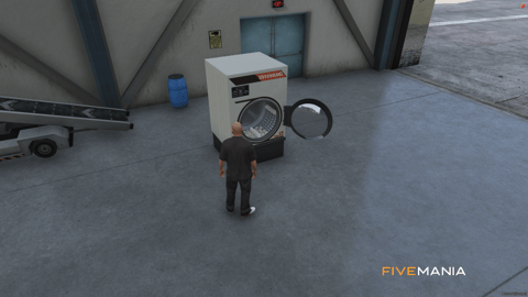 FIVEM Money Washing | Money Laundering Script | Interactive Washing Machine | Custom UI | Add-On | Optimized | Fivem Ready | High Quality, image 3