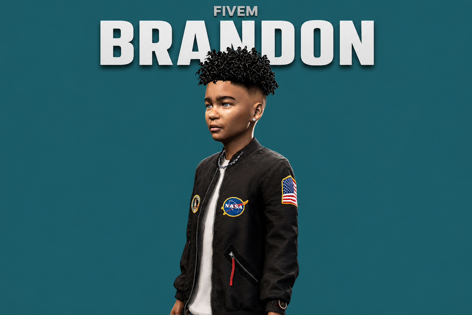 Brandon | Male Teen Ped | Multiple Outfits | Optimized & Fivem Ready [Add-On]