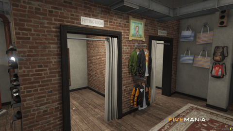 FIVEM Binco V3 Clothing Store | Custom Clothing Store MLO | Interior & Exterior | Detailed Props | Clothing Displays | Add-On | Optimized | Fivem Ready | High Quality — image 6