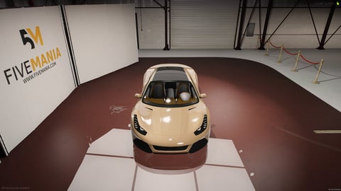 FIVEM Ocelot Estancia | Realistic Sports Car Add-On | Detailed Interior | Optimized | Fivem Ready | High Quality — image 5