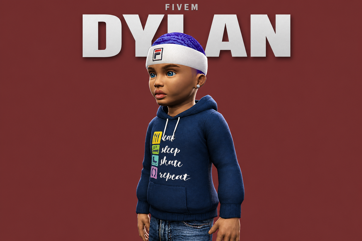 Dylan | Male Ped | Multiple Outfits | Optimized & Fivem Ready [Add-On]