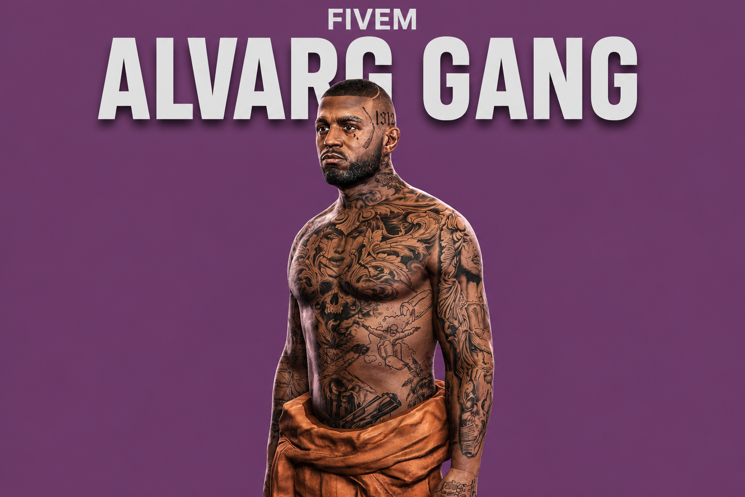 Alvarg Gang | Custom Character | Multiple Outfits | Optimized & Fivem Ready [Add-On]