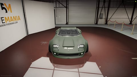 FIVEM Monroec | Realistic Sports Car [Unbadged] Add-On | Interior & Exterior | Optimized | Fivem Ready | High Quality — image 5
