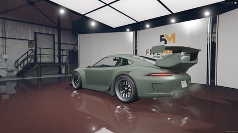 FIVEM Cs26 | Realistic Sports Car [Unbadged] Add-On | Widebody Kit | Custom Wheels | Big Rear Wing | Add-On | Optimized | Fivem Ready | High Quality, image 8