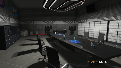 FIVEM Risingsun Mechanic Shop | Custom Mechanic Shop MLO | Interior & Exterior | Repair Bays | Add-On | Optimized | Fivem Ready | High Quality — image 17