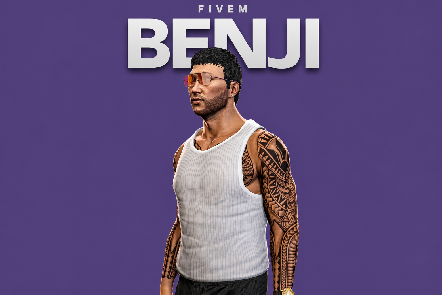Benji | Male Ped | Multiple Outfits | Optimized & Fivem Ready [Add-On]