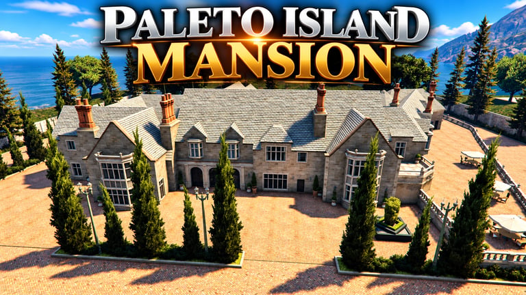 FIVEM Paleto Island Mansion, Lore-Friendly Luxury Estate MLO
