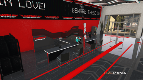 FIVEM Legendary Motorsport Dealership | Luxury Vehicle Showroom MLO | Interior & Exterior | Modern Design | Custom Props | Add-On | Optimized | Fivem Ready | High Quality — image 7