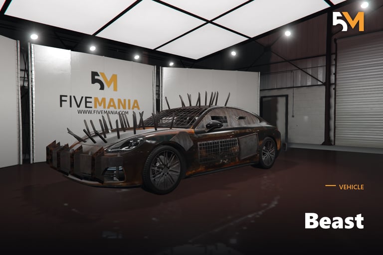 FIVEM Beast, Rusty Texture