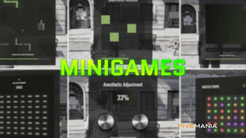 FIVEM Minigames Pack | Advanced Script Bundle | Multiple Game Types | Export API | Configurable | Add-On | Optimized | Fivem Ready | High Quality, image 2