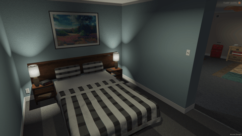 FIVEM Pink Cage Motel | Retro Style Motel MLO | Interior & Exterior | Multiple Rooms | Fully Furnished | Add-On | Optimized | Fivem Ready | High Quality — image 12
