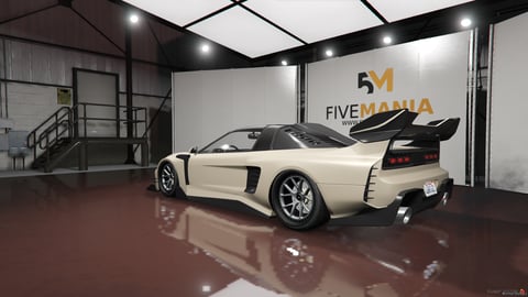 FIVEM Acura NSX (2nd Gen) | Realistic Widebody Sports Car [Unbadged] Add-On | Custom Body Kit | Performance Tuning | Working Lights | Optimized | Fivem Ready | High Quality, image 7