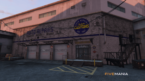 FIVEM Los Santos Customs | Detailed Auto Repair MLO | Interior & Exterior | Custom Props | Tuning Bays | Lounge Area | Add-On | Optimized | Fivem Ready | High Quality — image 2