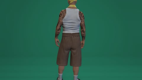 Mario | Male Ped | Multiple Outfits | Optimized & Fivem Ready [Add-On] — image 8