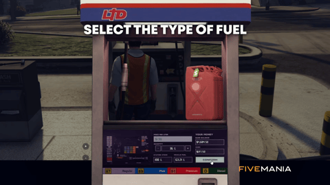 FIVEM Fuel System | Advanced Vehicle Fuel Management | Multiple Fuel Types | Heli & Boat Refueling | UI & Consumption | Add-On | Optimized | Fivem Ready | High Quality, image 3