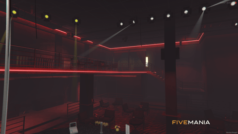 FIVEM The Lust Resort | Vibrant Nightclub MLO | Interior & Exterior | Custom Props | Working Lights | Dressing Rooms | Private Booths | Add-On | Optimized | Fivem Ready | High Quality — image 9