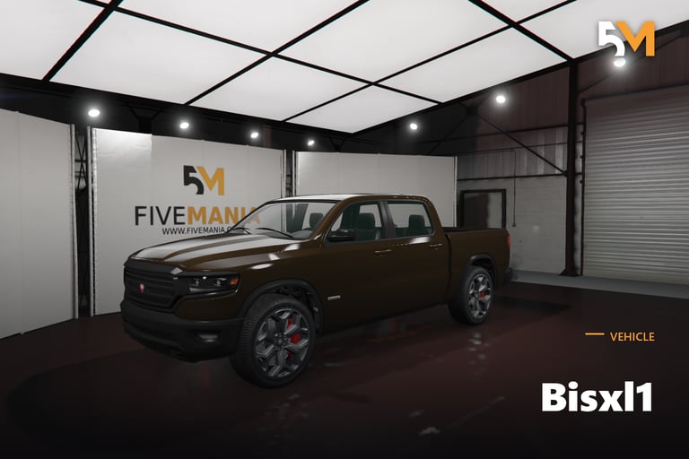 FIVEM Bisxl1, Realistic Pickup Truck [Unbadged] Add-On