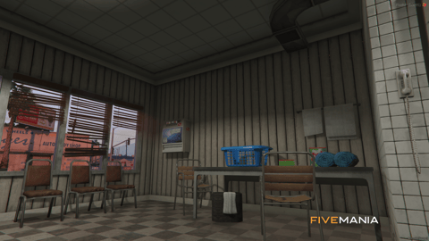 FIVEM Grove Laundromat | Functional Business MLO | Interior & Exterior | Working Machines | Custom Props | Add-On | Optimized | Fivem Ready | High Quality — image 7