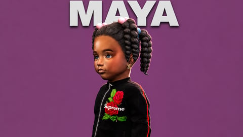 Maya | Female Ped | Optimized & Fivem Ready [Add-On] cover