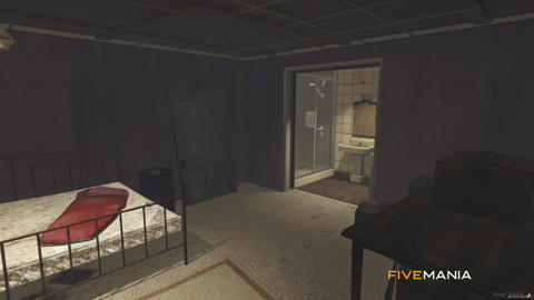 FIVEM Rips Hood | Gang Hideout MLO | Interior & Exterior | Music Studio | Gym | Add-On | Optimized | Fivem Ready | High Quality — image 13