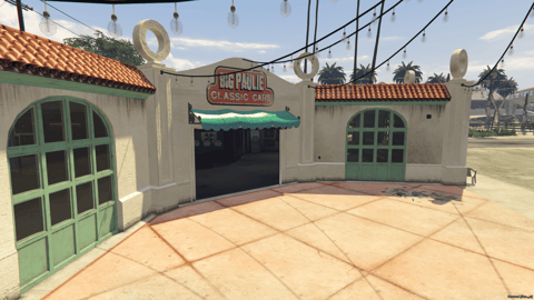 FIVEM Sandy Classic Car Dealership | Classic Car Dealership MLO | Interior & Exterior | Custom Props | Office Space | Add-On | Optimized | Fivem Ready | High Quality — image 2