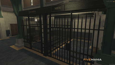 FIVEM Davis Department | Lore-Friendly Police Department MLO | Interior & Exterior | Offices & Jail Cells | Optimized | Add-On | Fivem Ready | High Quality — image 12