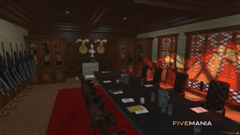 FIVEM Townhall V2 | Grand Government Building MLO | Interior & Exterior | Courtroom & Offices | Add-On | Optimized | Fivem Ready | High Quality — image 16