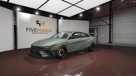FIVEM Eletron R | Custom Sports Sedan Add-On | Interior & Exterior | Custom Body Kit | Spoiler | Custom Wheels | Add-On | Optimized | Fivem Ready | High Quality, image 3