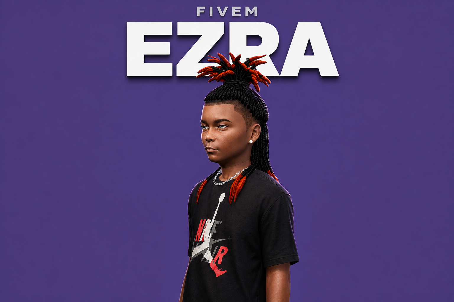 Ezra | Male Teen Ped | Multiple Outfits | Optimized & Fivem Ready [Add-On]