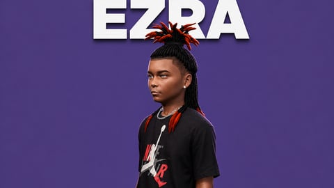 Ezra | Male Teen Ped | Multiple Outfits | Optimized & Fivem Ready [Add-On] cover
