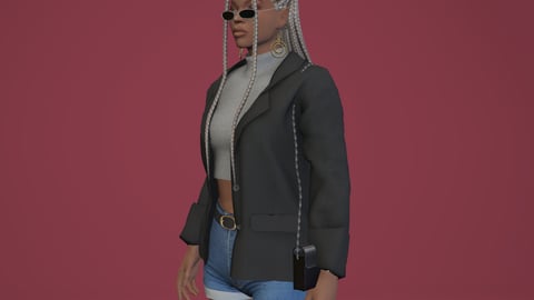 Brenda | Female Ped | Multiple Outfits | Optimized & Fivem Ready [Add-On] — image 4