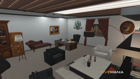 FIVEM Mirror Park Mansion | Luxury Modern Estate MLO | Interior & Exterior | Pool & Garage | Add-On | Optimized | Fivem Ready | High Quality — image 24