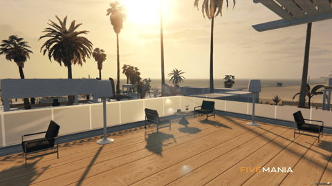 FIVEM Asgard Beach Club | Luxury Beachfront MLO | Interior & Exterior | Multiple Bars | Shop | Tennis Court | Add-On | Optimized | Fivem Ready | High Quality — image 16