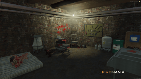 FIVEM The Italian Manor | Luxury Italian Estate MLO | Interior & Exterior | Bar & Office | Detailed Rooms | Add-On | Optimized | Fivem Ready | High Quality — image 28