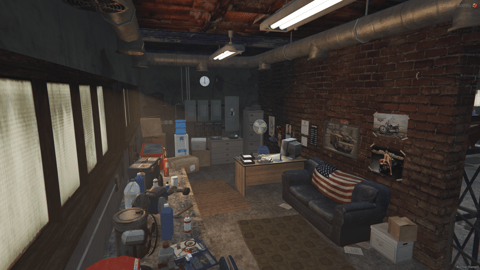 FIVEM Lost Club V2 | Lore-Friendly Biker Gang Clubhouse | Interior & Exterior | Bar & Lounge | Garage & Workshop | Add-On | Optimized | Fivem Ready | High Quality — image 8