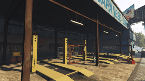 FIVEM Dje Mechanic Shops | Multi-Location Mechanic MLO Pack | Interior & Exterior | Custom Props | Add-On | Optimized | Fivem Ready | High Quality — image 9